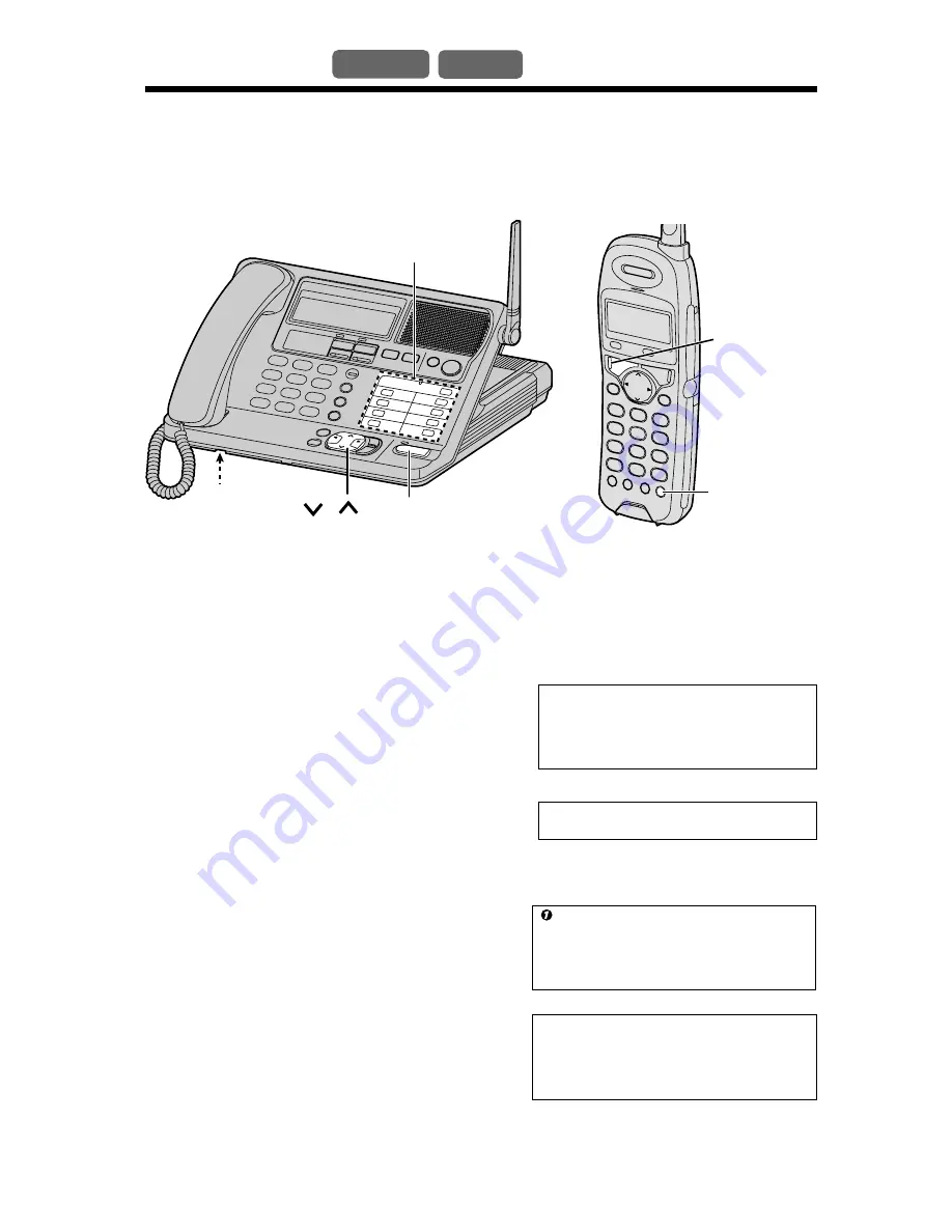 Panasonic KX-TG2000B Operating Instructions Manual Download Page 32