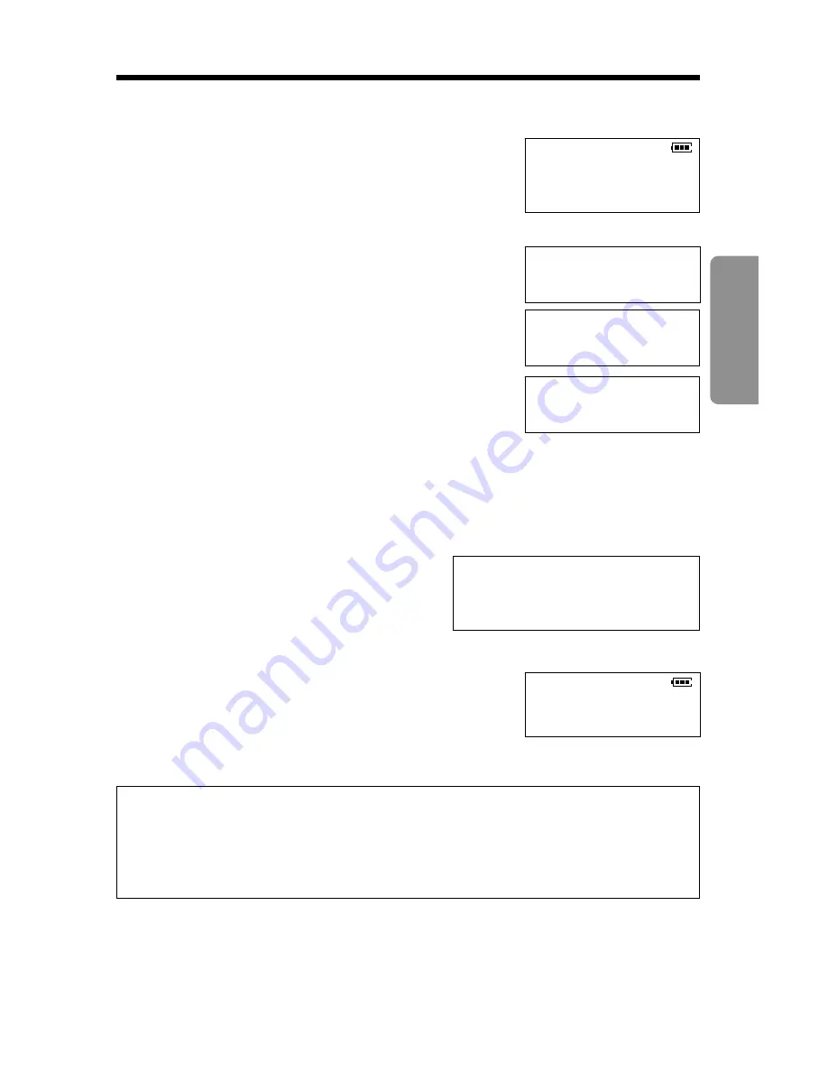 Panasonic KX-TG2000B Operating Instructions Manual Download Page 33