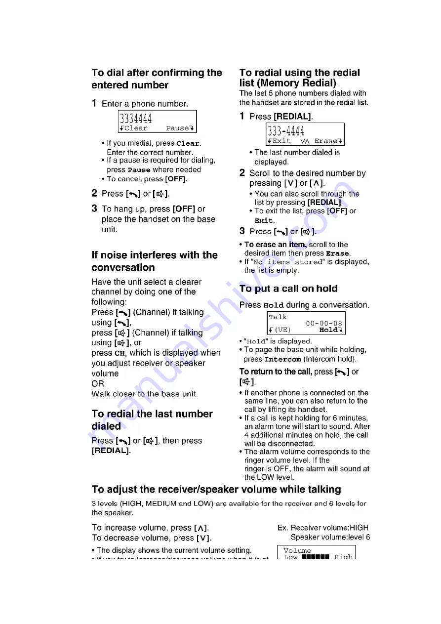 Panasonic KX-TG2226B Service Manual Download Page 21