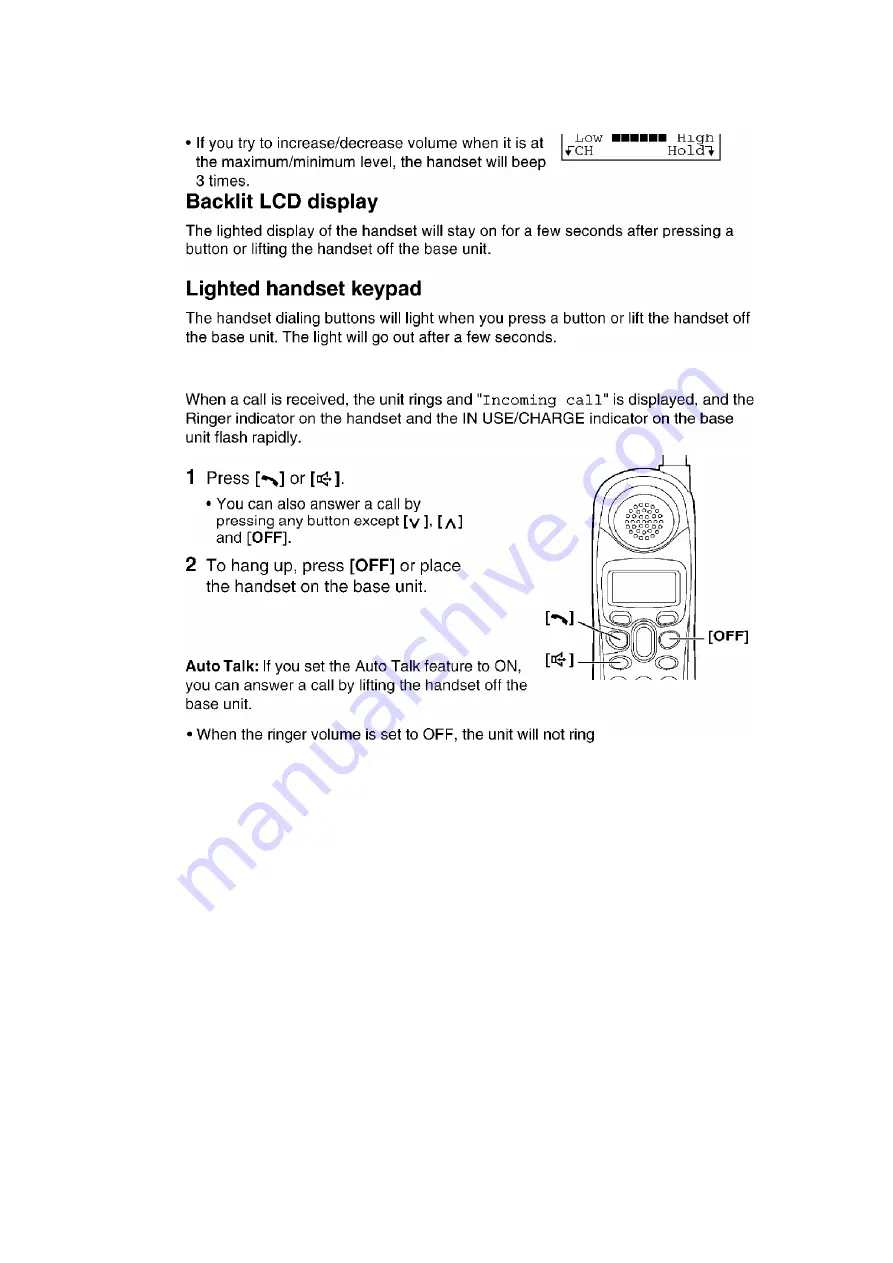 Panasonic KX-TG2226B Service Manual Download Page 22