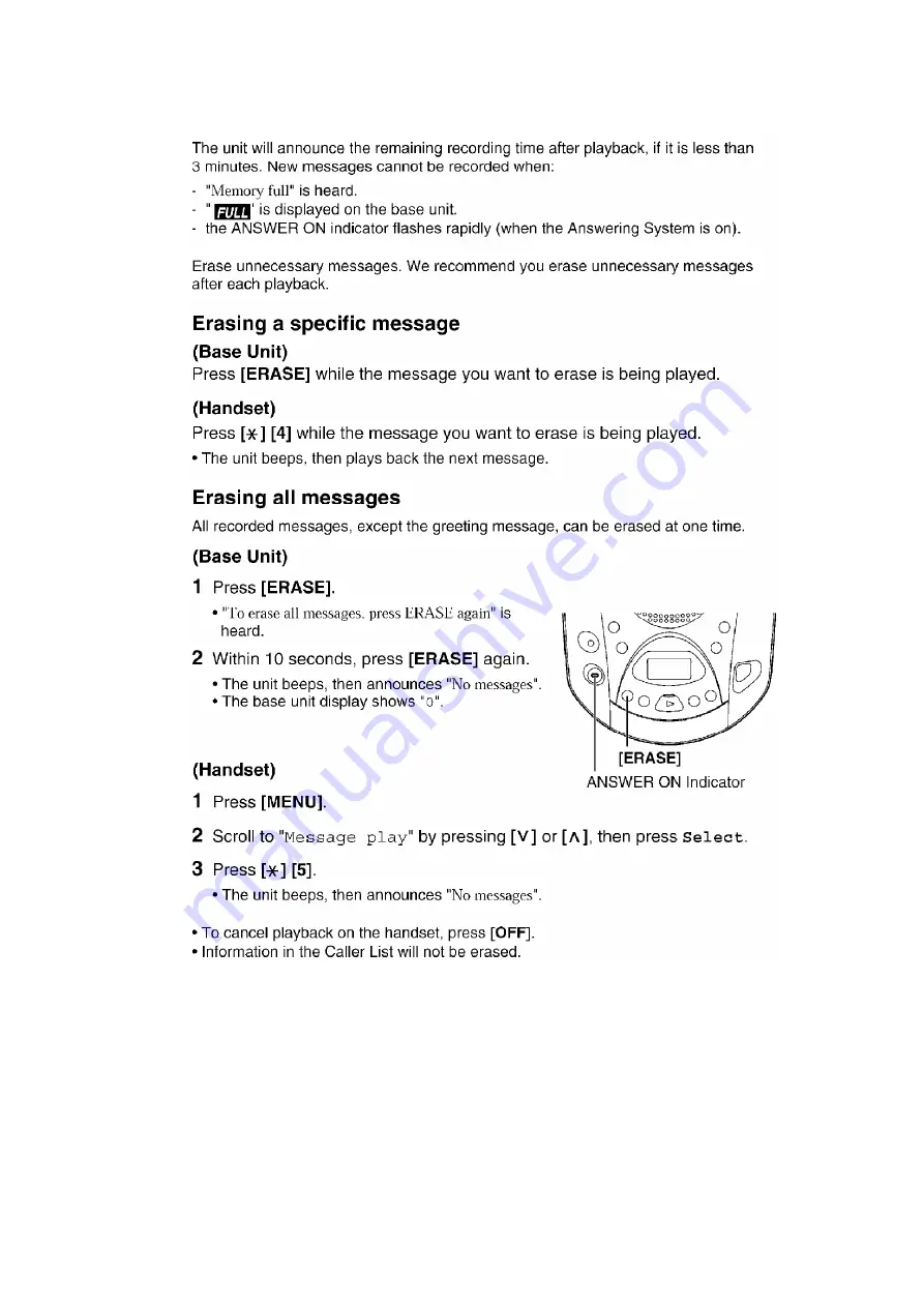 Panasonic KX-TG2226B Service Manual Download Page 24