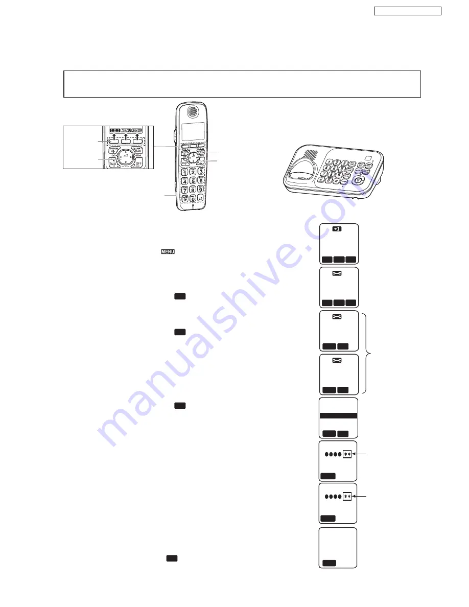 Panasonic KX-TG234SK Service Manual Download Page 25