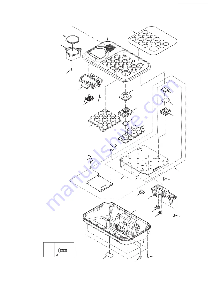 Panasonic KX-TG234SK Service Manual Download Page 85