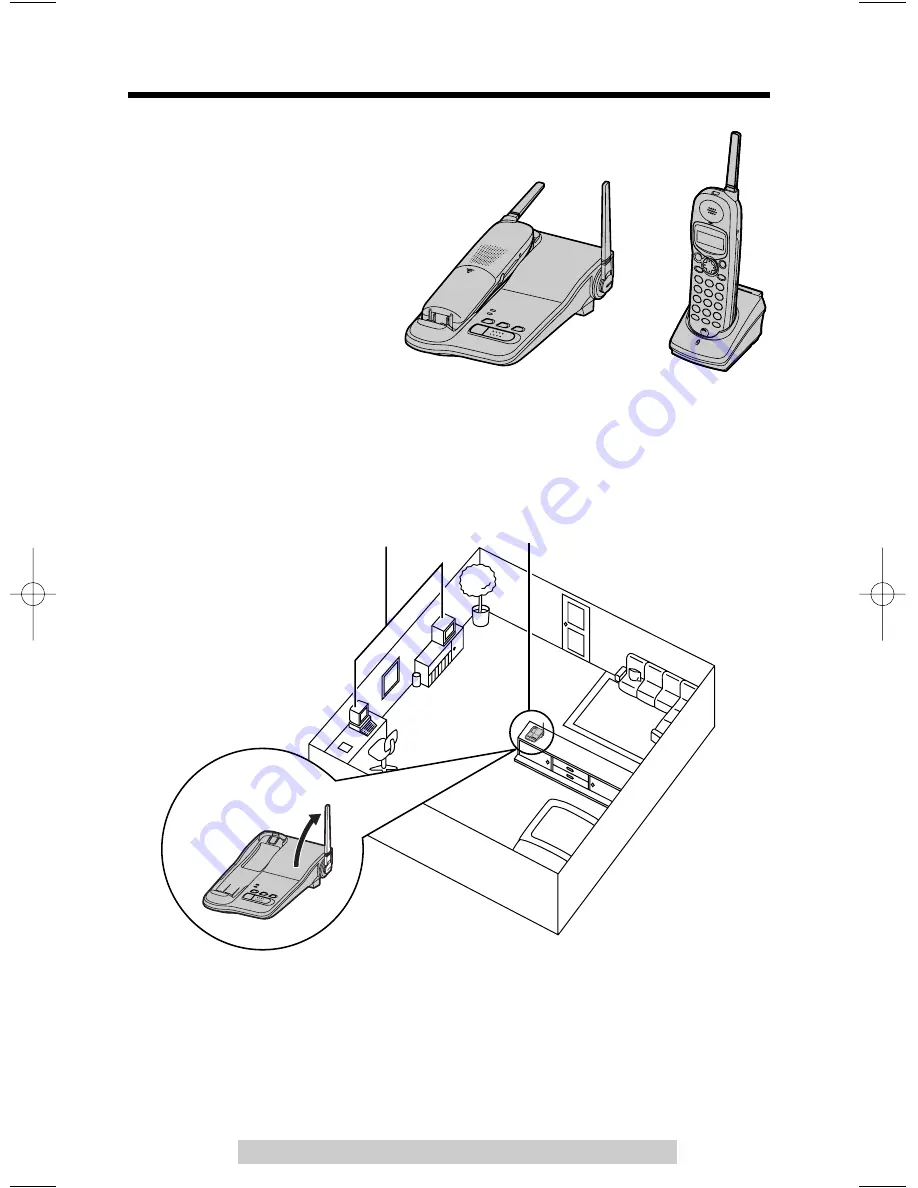 Panasonic KX-TG2352PW Скачать руководство пользователя страница 3