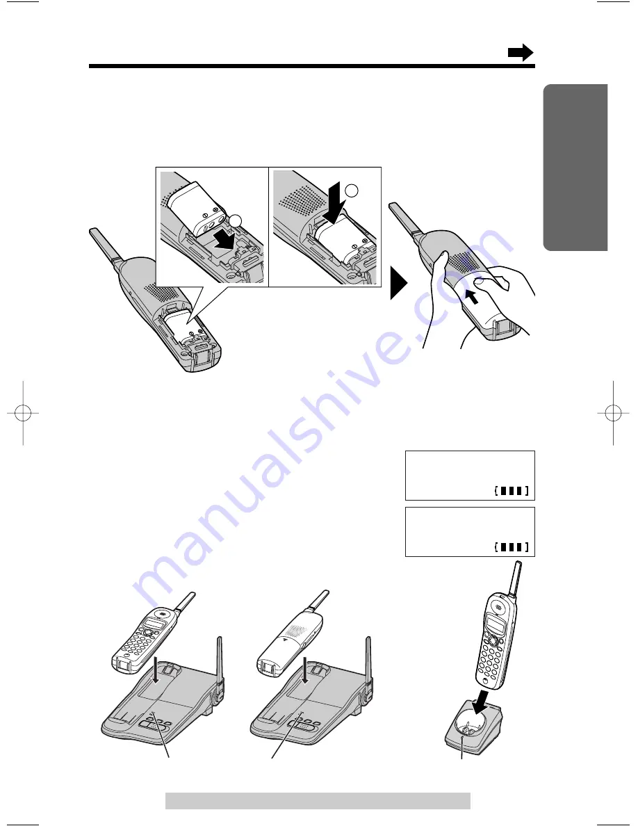 Panasonic KX-TG2352PW Скачать руководство пользователя страница 9