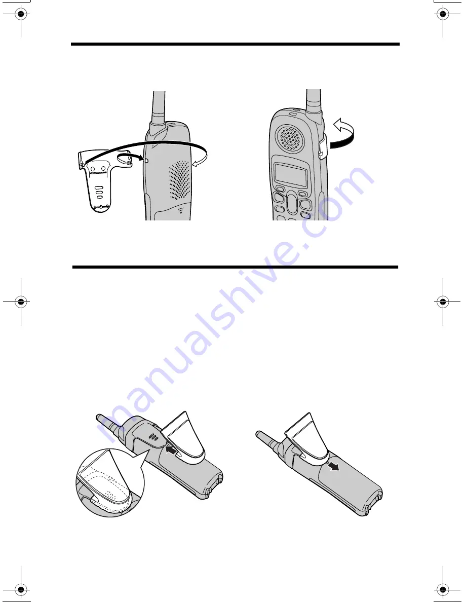 Panasonic KX-TG2386B Operating Instructions Manual Download Page 72