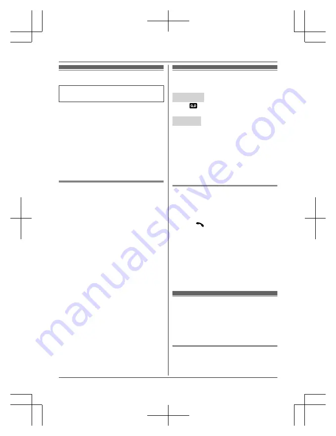 Panasonic KX-TG2712 Operating Instructions Manual Download Page 24