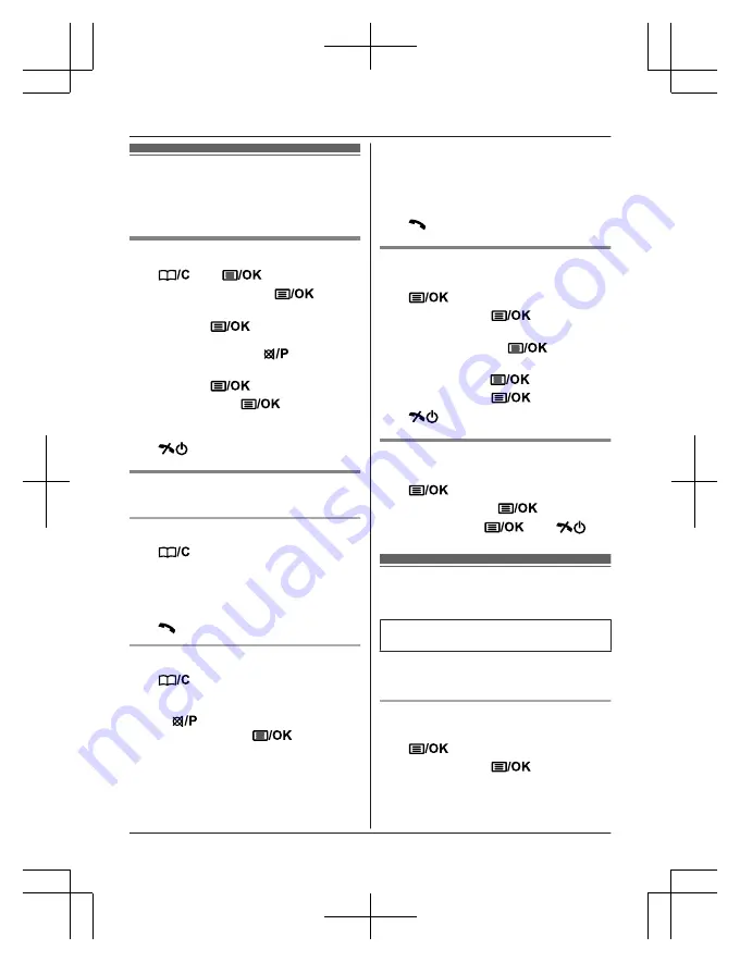 Panasonic KX-TG2723AL Operating Instructions Manual Download Page 16