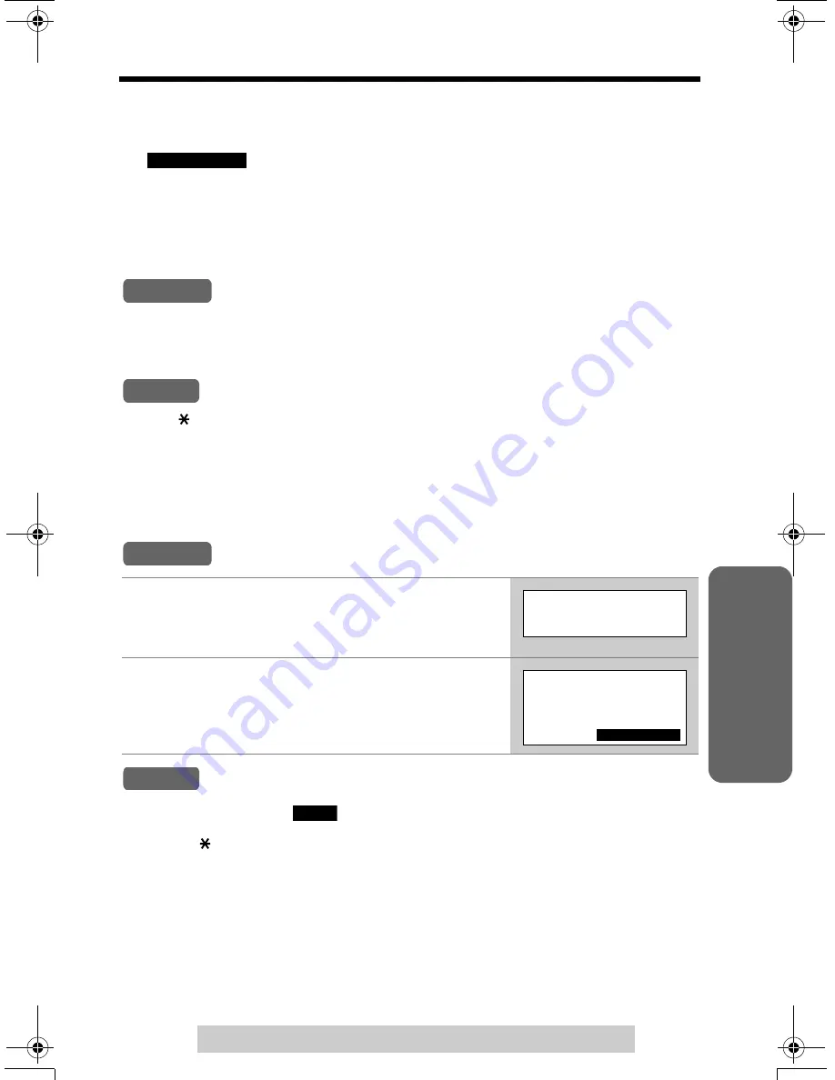 Panasonic KX-TG2970B - GigaRange SecurityLink Plus Expandable Answering... Скачать руководство пользователя страница 59