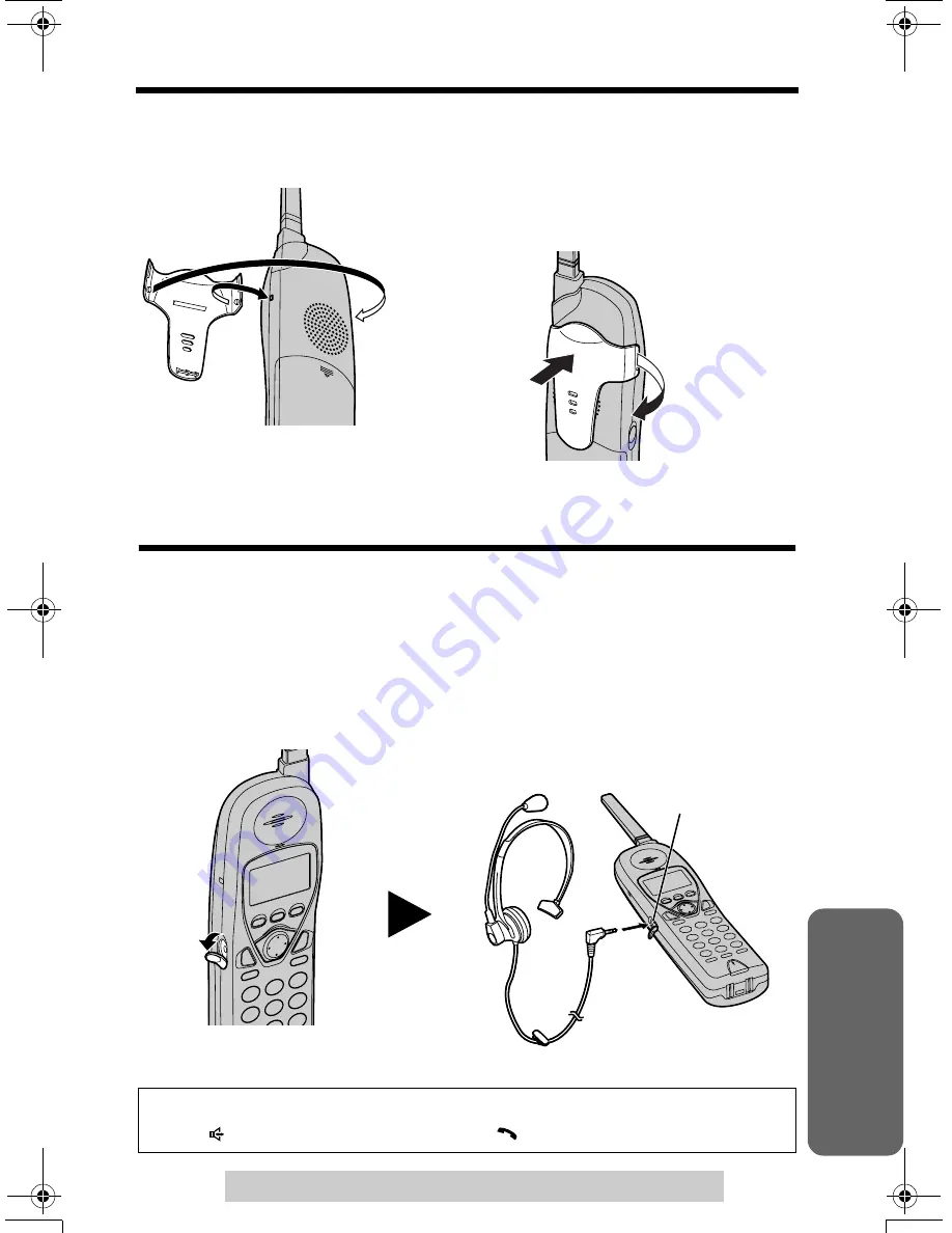 Panasonic KX-TG2970B - GigaRange SecurityLink Plus Expandable Answering... Operating Instructions Manual Download Page 65