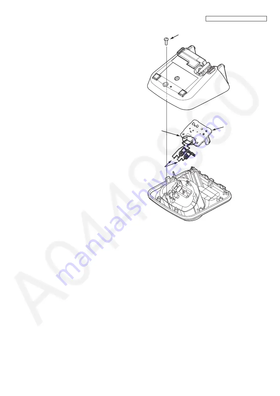 Panasonic KX-TG3721BXB Service Manual Download Page 47