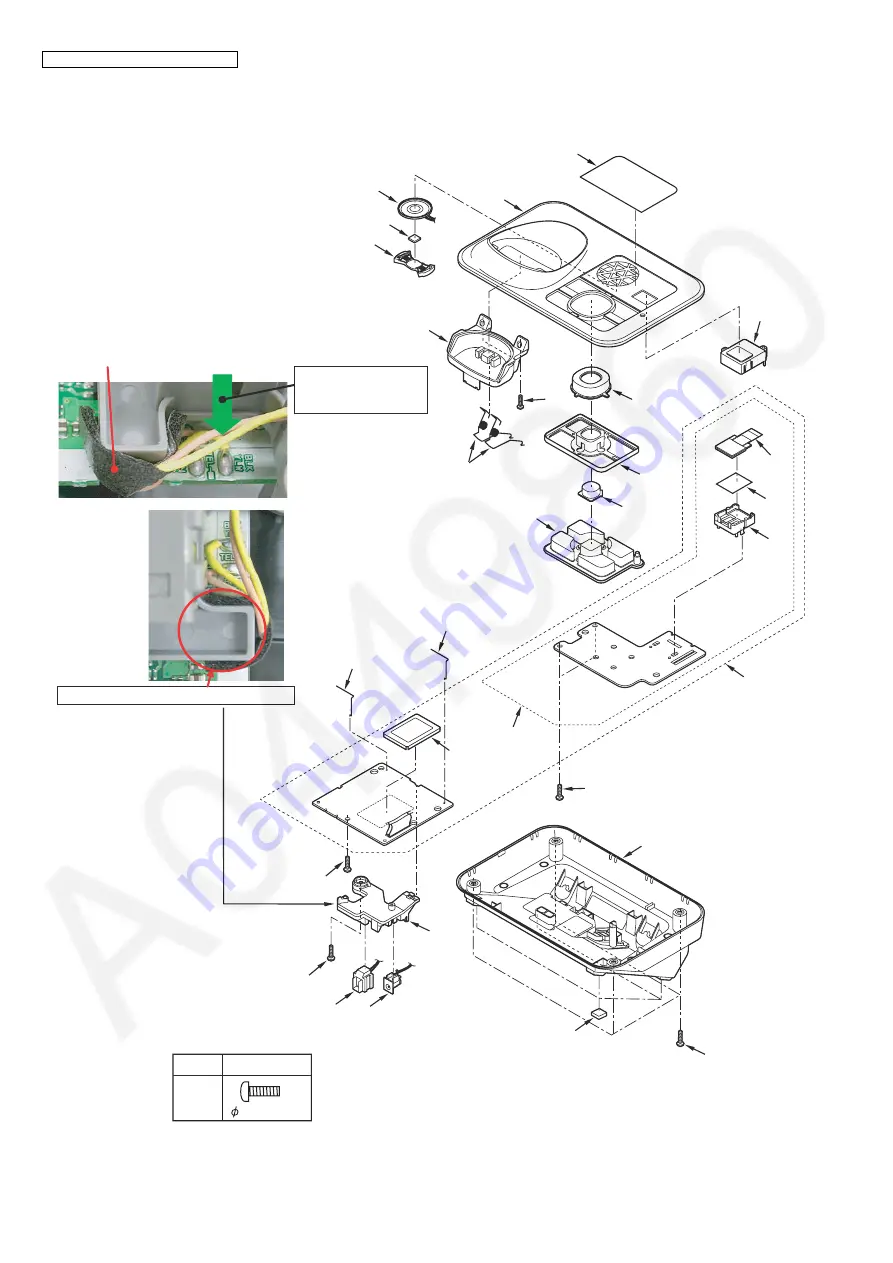 Panasonic KX-TG3721BXB Service Manual Download Page 88