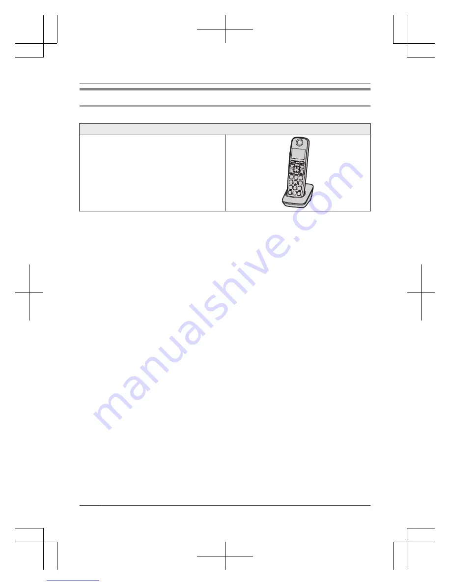 Panasonic KX-TG4731 Operating Instructions Manual Download Page 6