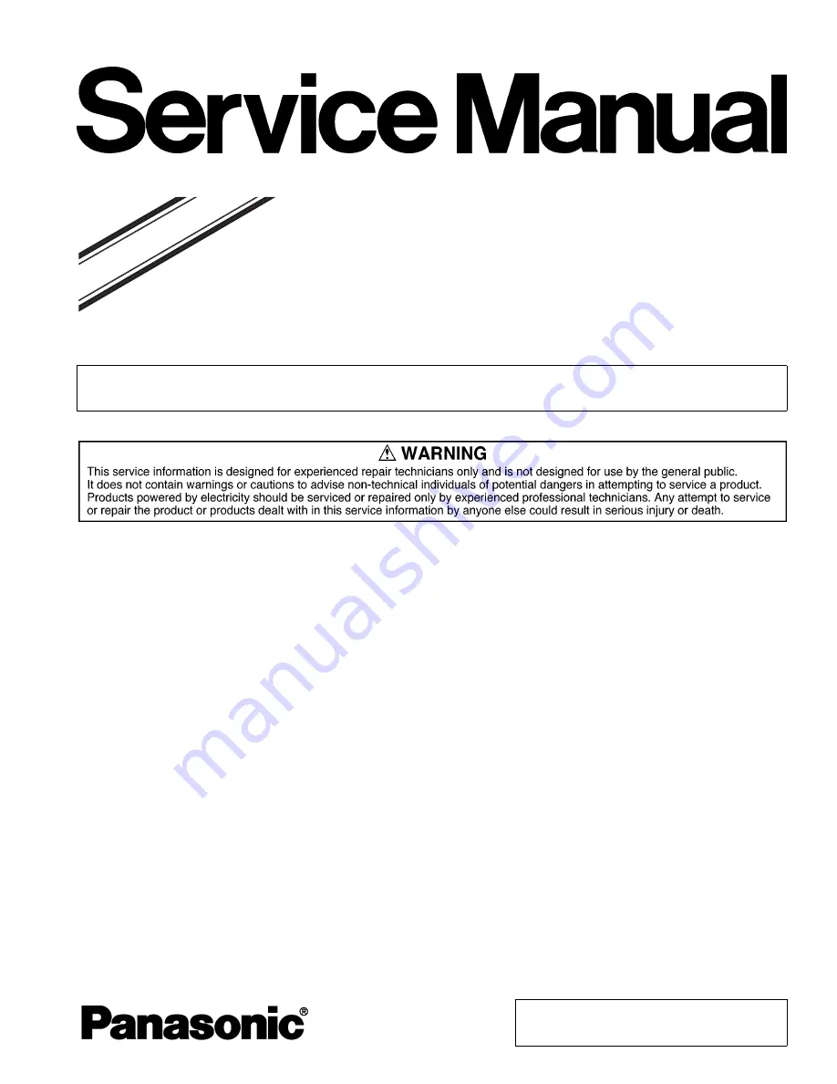 Panasonic KX-TG4753B Service Manual Download Page 111