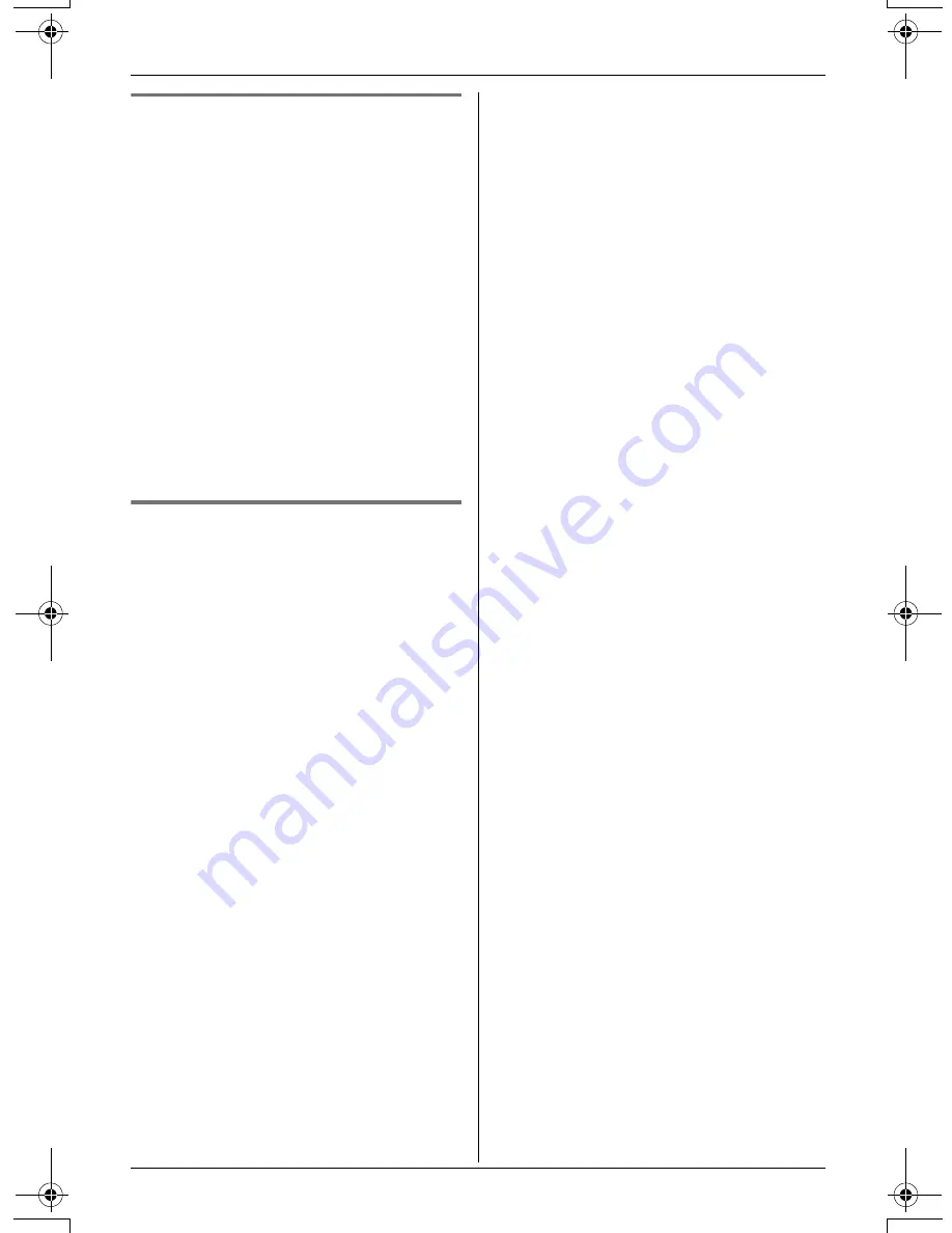 Panasonic KX-TG5453 Operating Instructions Manual Download Page 21