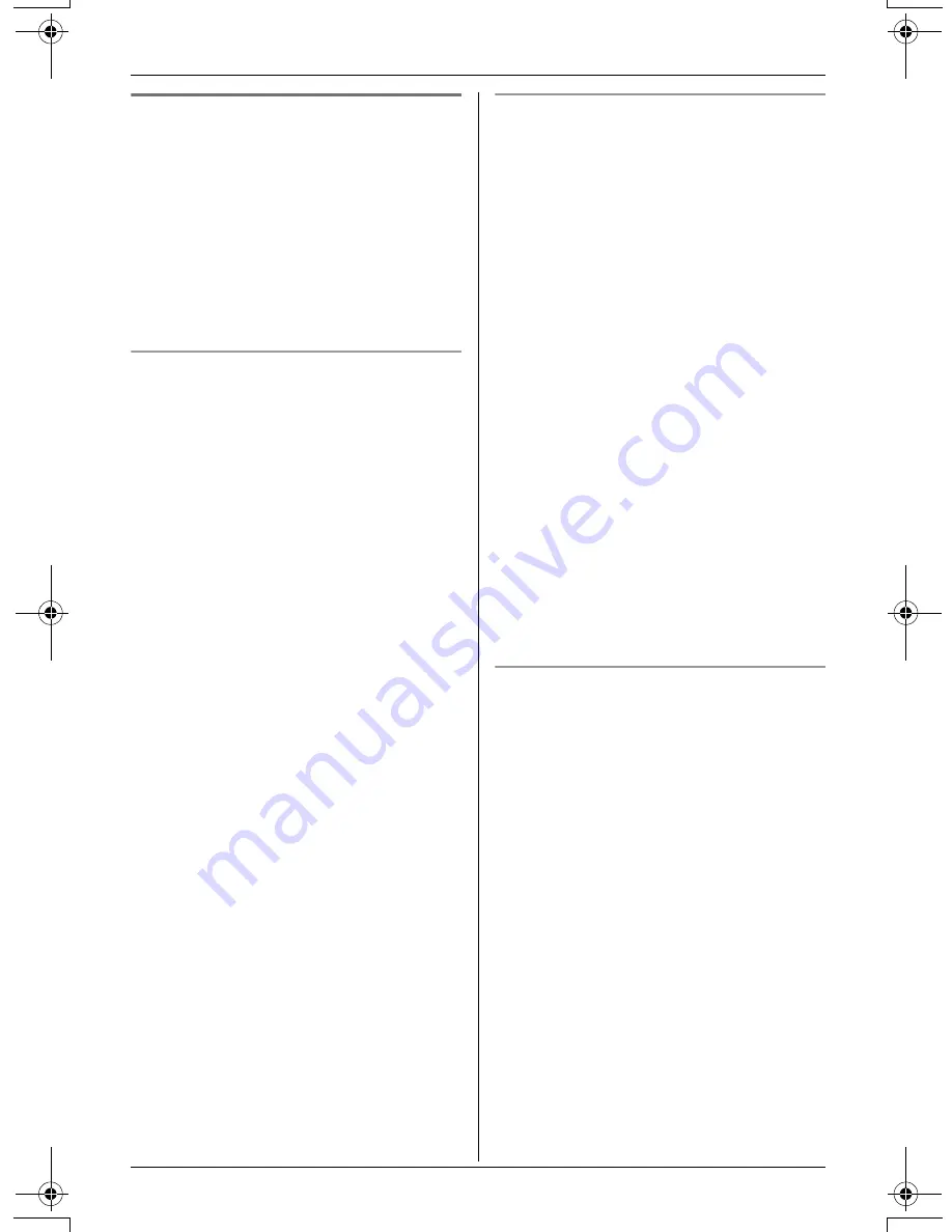 Panasonic KX-TG5453 Operating Instructions Manual Download Page 32