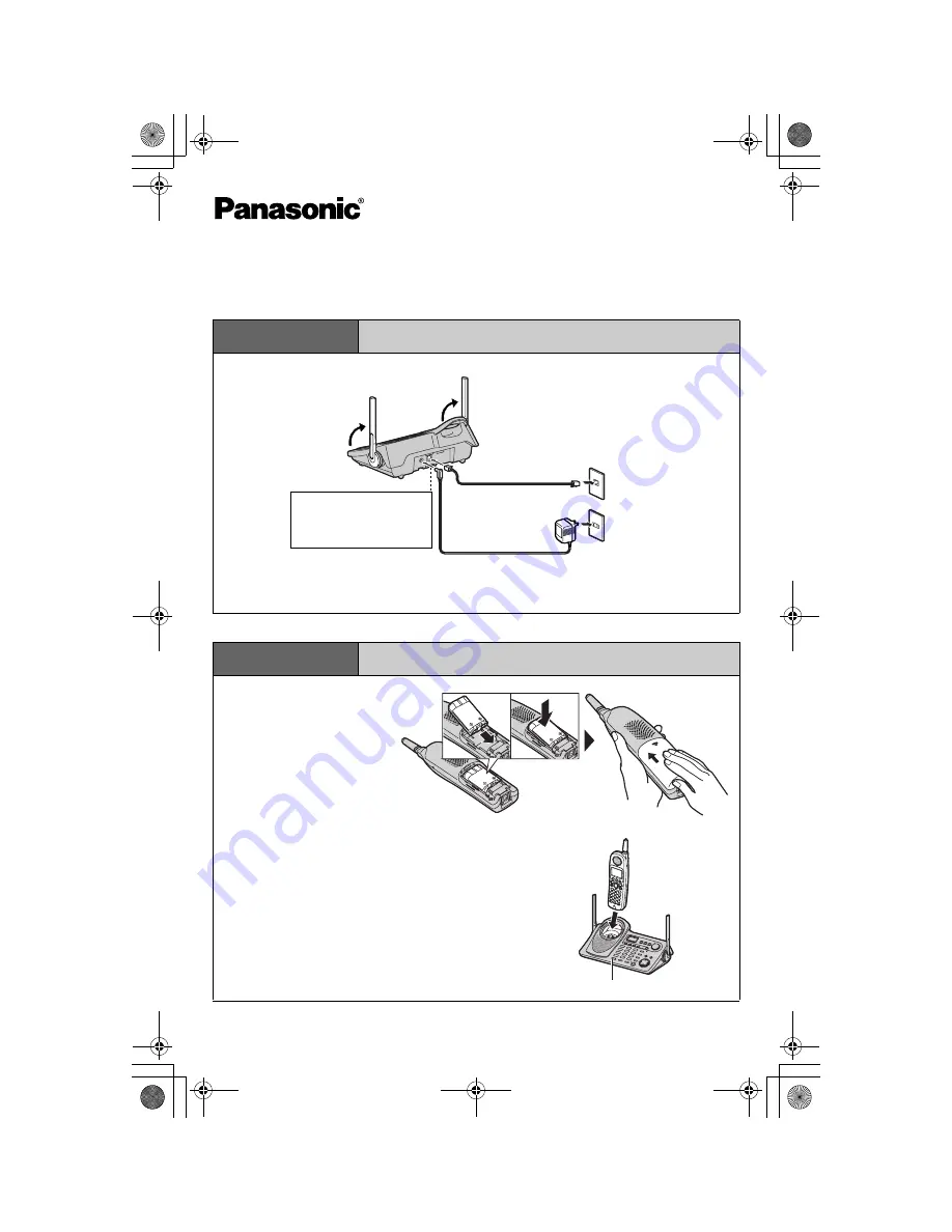 Panasonic KX-TG5471 Скачать руководство пользователя страница 1