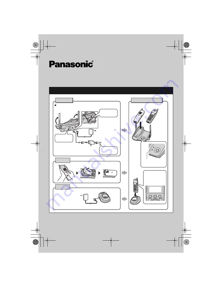 Panasonic KX-TG5621 Скачать руководство пользователя страница 1