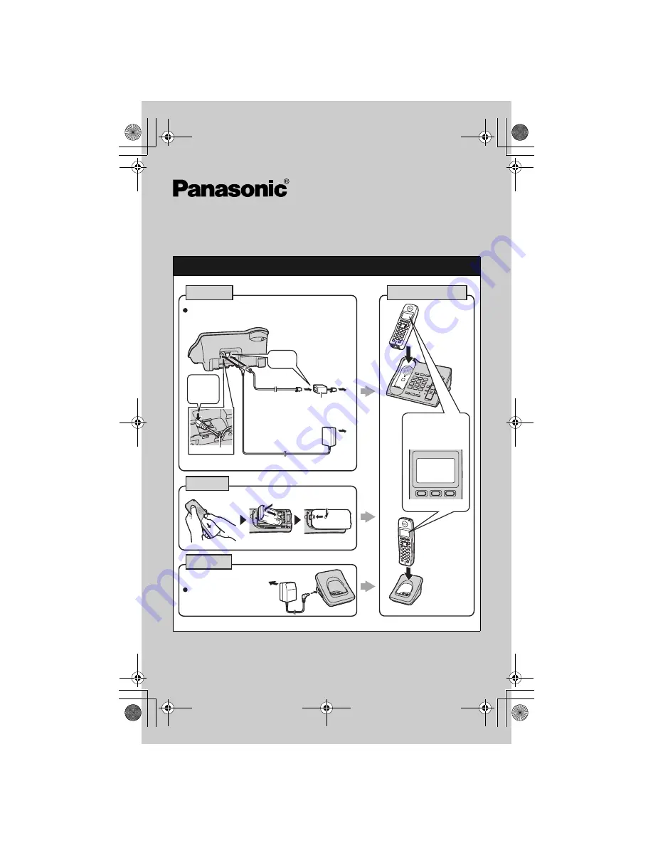 Panasonic KX-TG6071 Скачать руководство пользователя страница 1