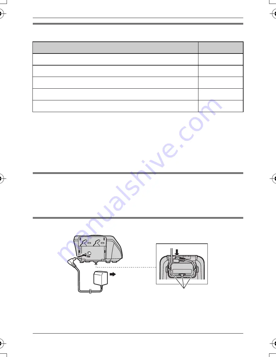 Panasonic KX-TG6311 Скачать руководство пользователя страница 2