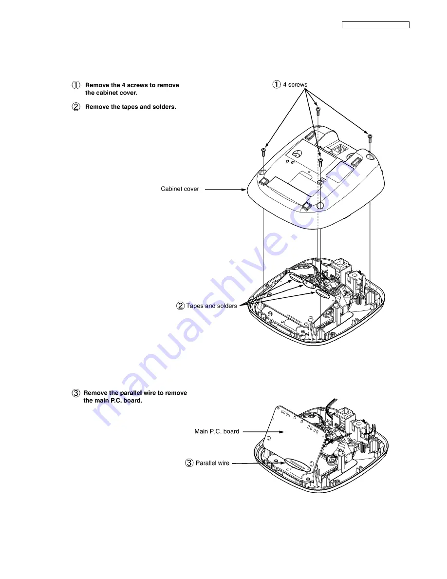 Panasonic KX-TG6421HGT Service Manual Download Page 55