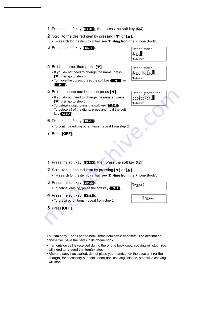 Panasonic KX-TG6500BXB Скачать руководство пользователя страница 46