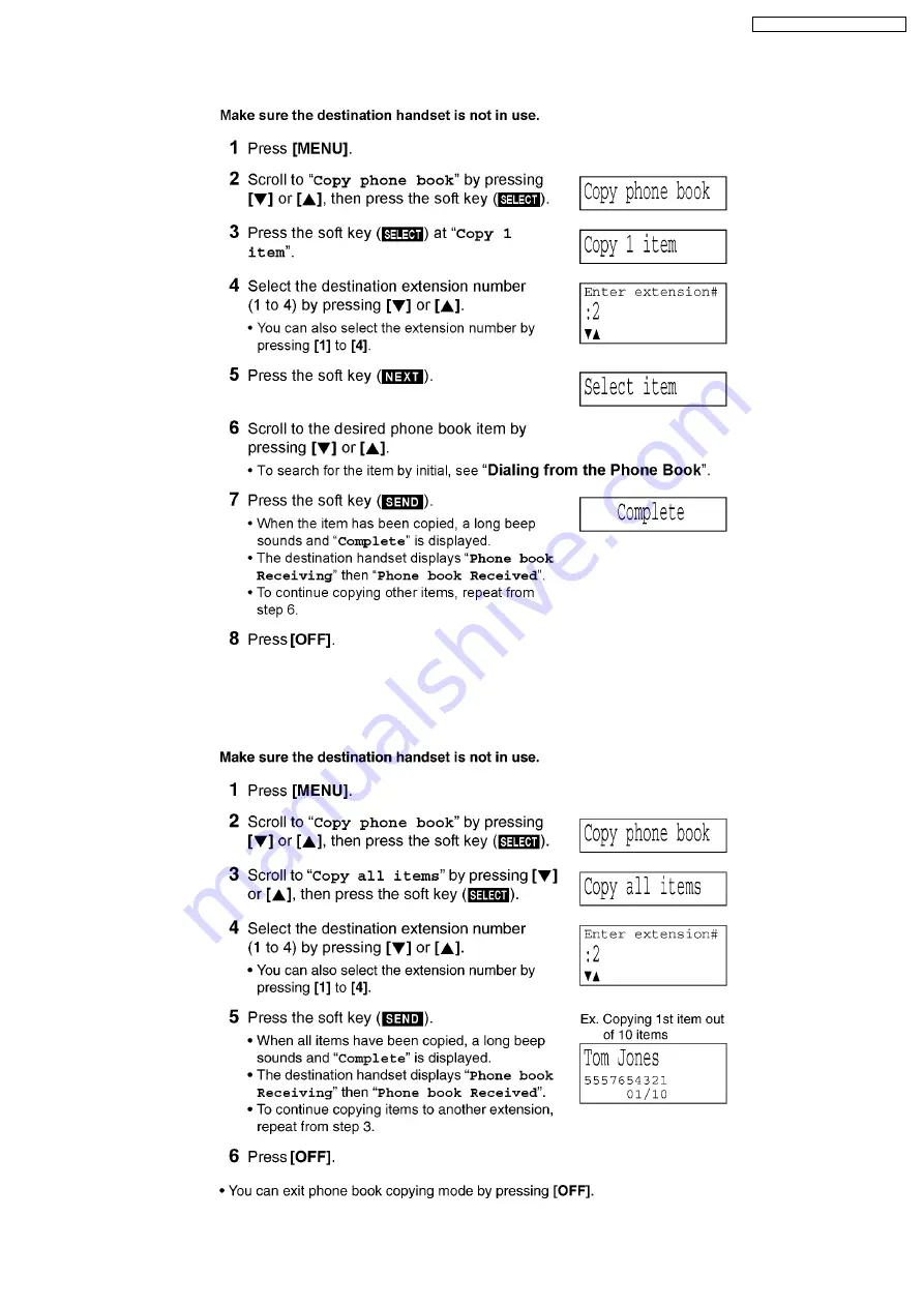 Panasonic KX-TG6500BXB Скачать руководство пользователя страница 47