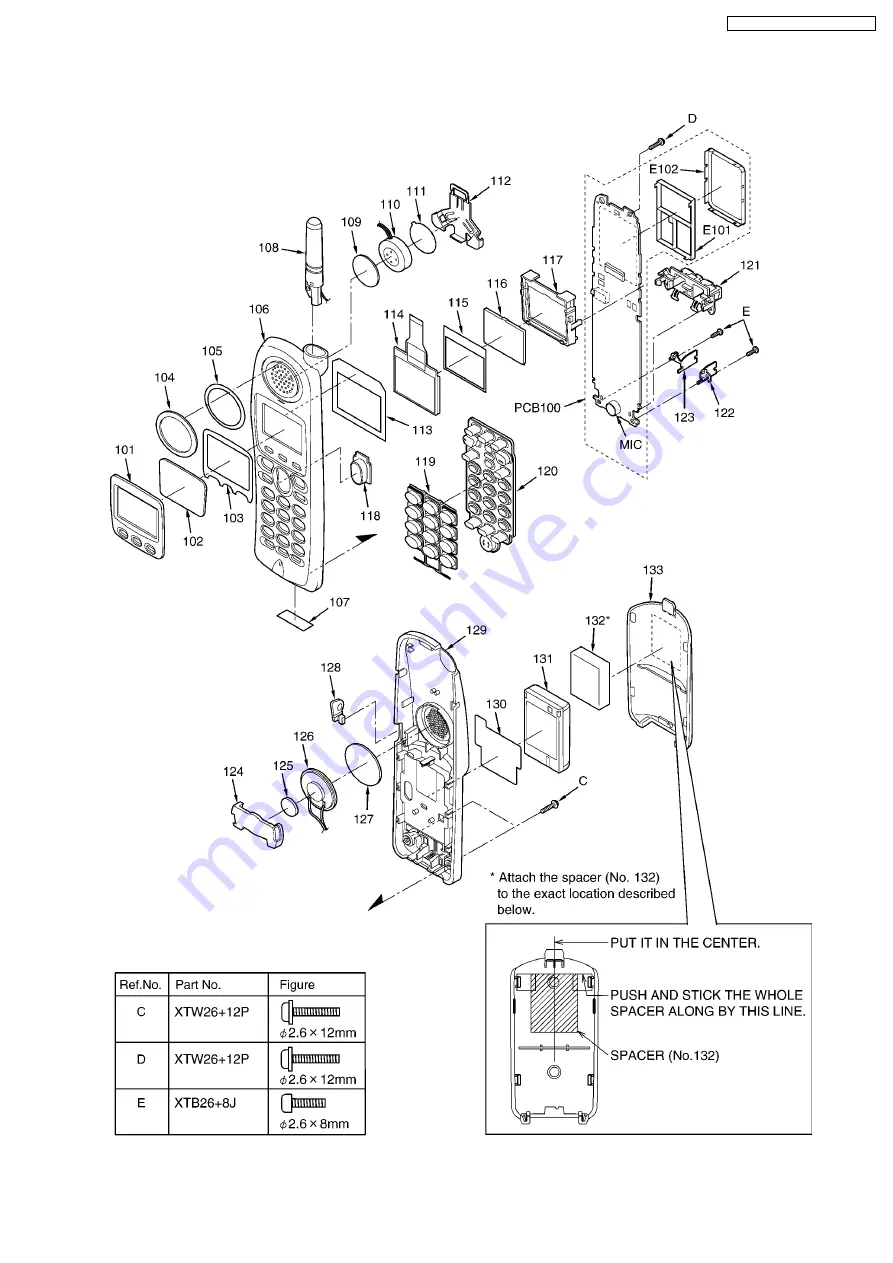 Panasonic KX-TG6500BXB Скачать руководство пользователя страница 125