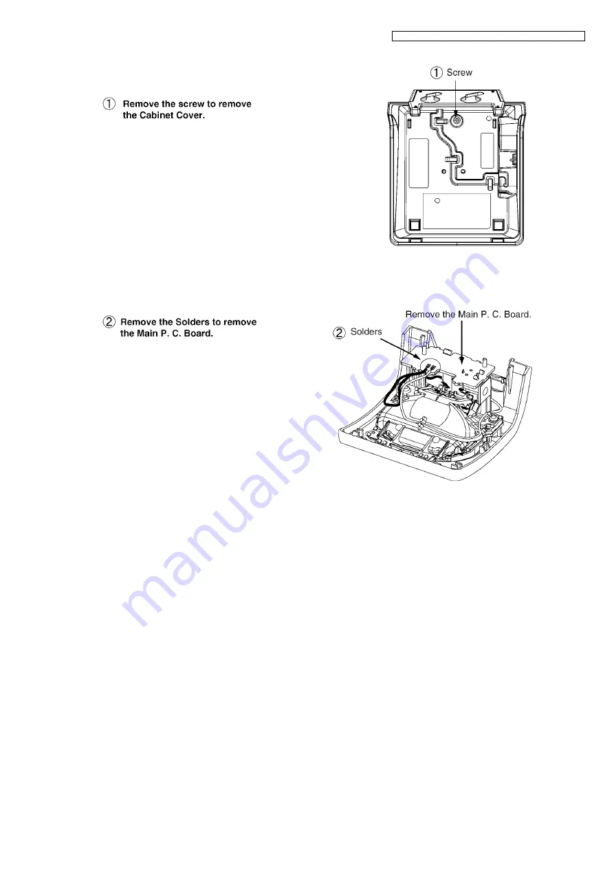 Panasonic KX-TG7120FXT Service Manual Download Page 49