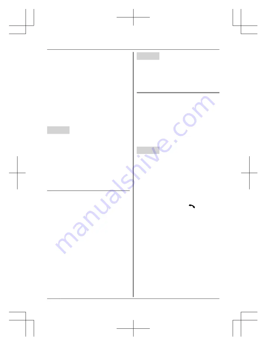 Panasonic KX-TG7842C Operating Instructions Manual Download Page 20