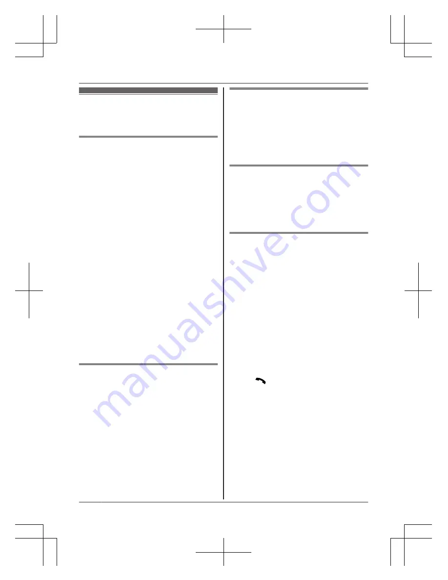 Panasonic KX-TG7842C Operating Instructions Manual Download Page 36