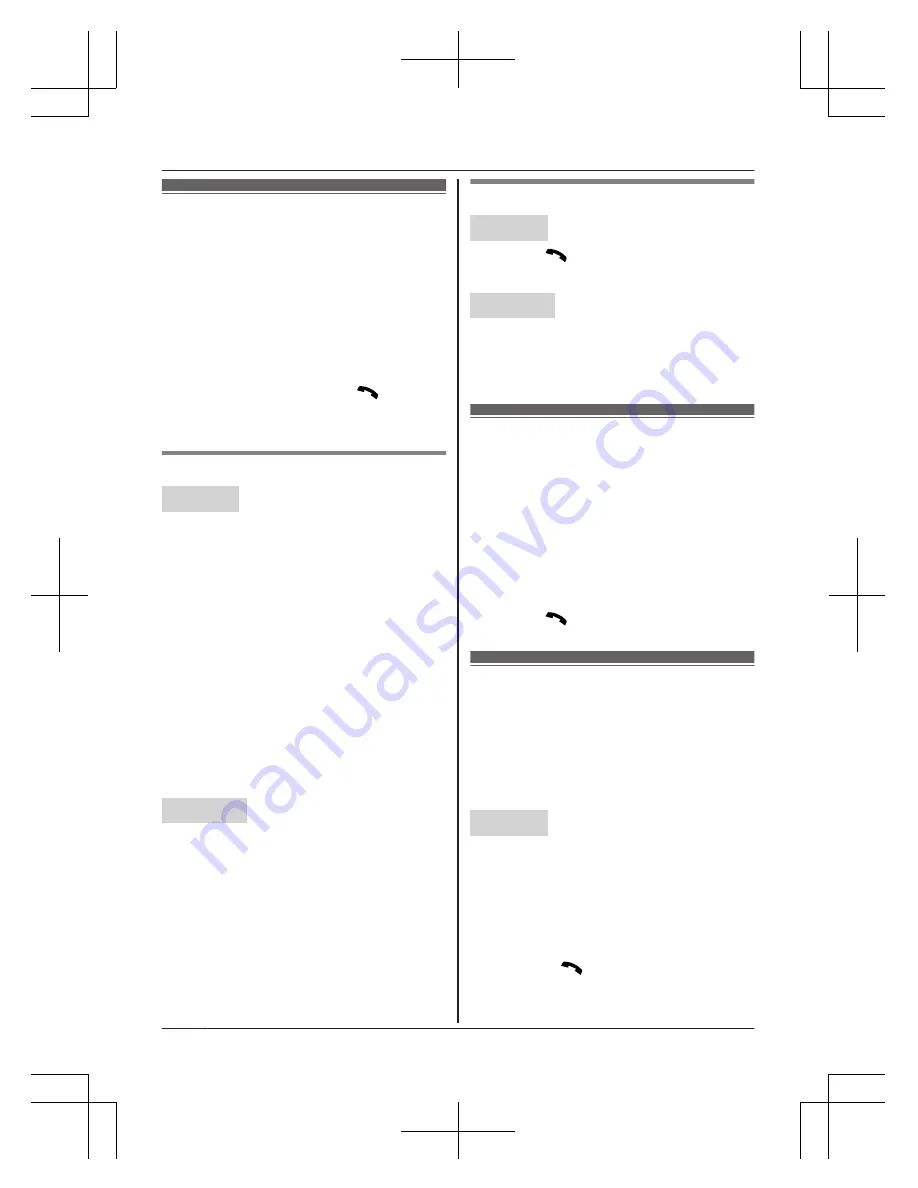 Panasonic KX-TG7842C Operating Instructions Manual Download Page 68