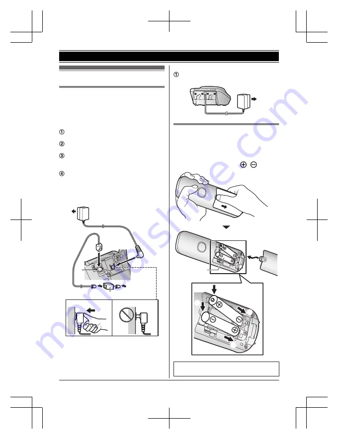 Panasonic KX-TG832SK Operating Instructions Manual Download Page 11