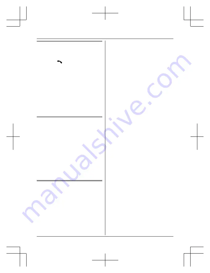 Panasonic KX-TG832SK Operating Instructions Manual Download Page 20