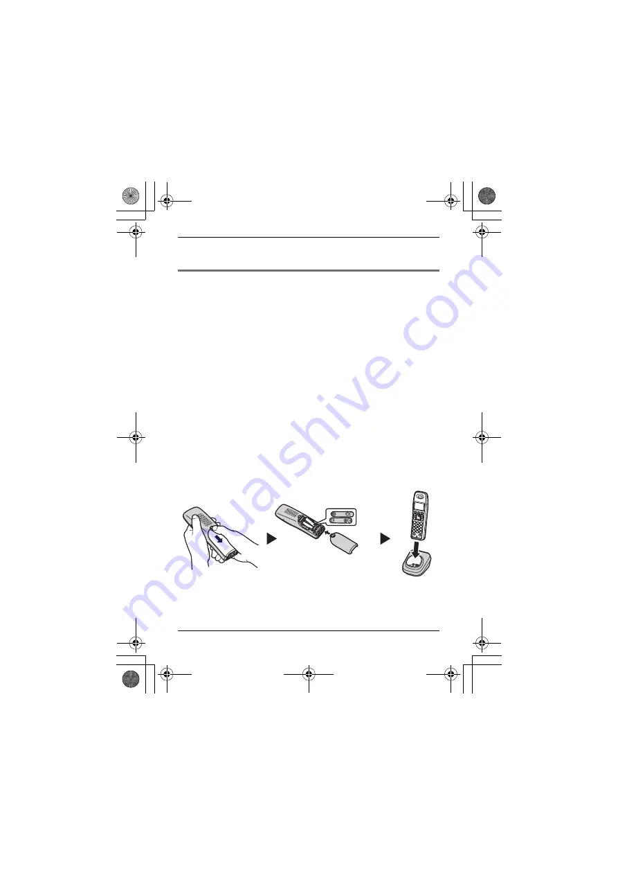 Panasonic KX-TG939 Installation Manual Download Page 3