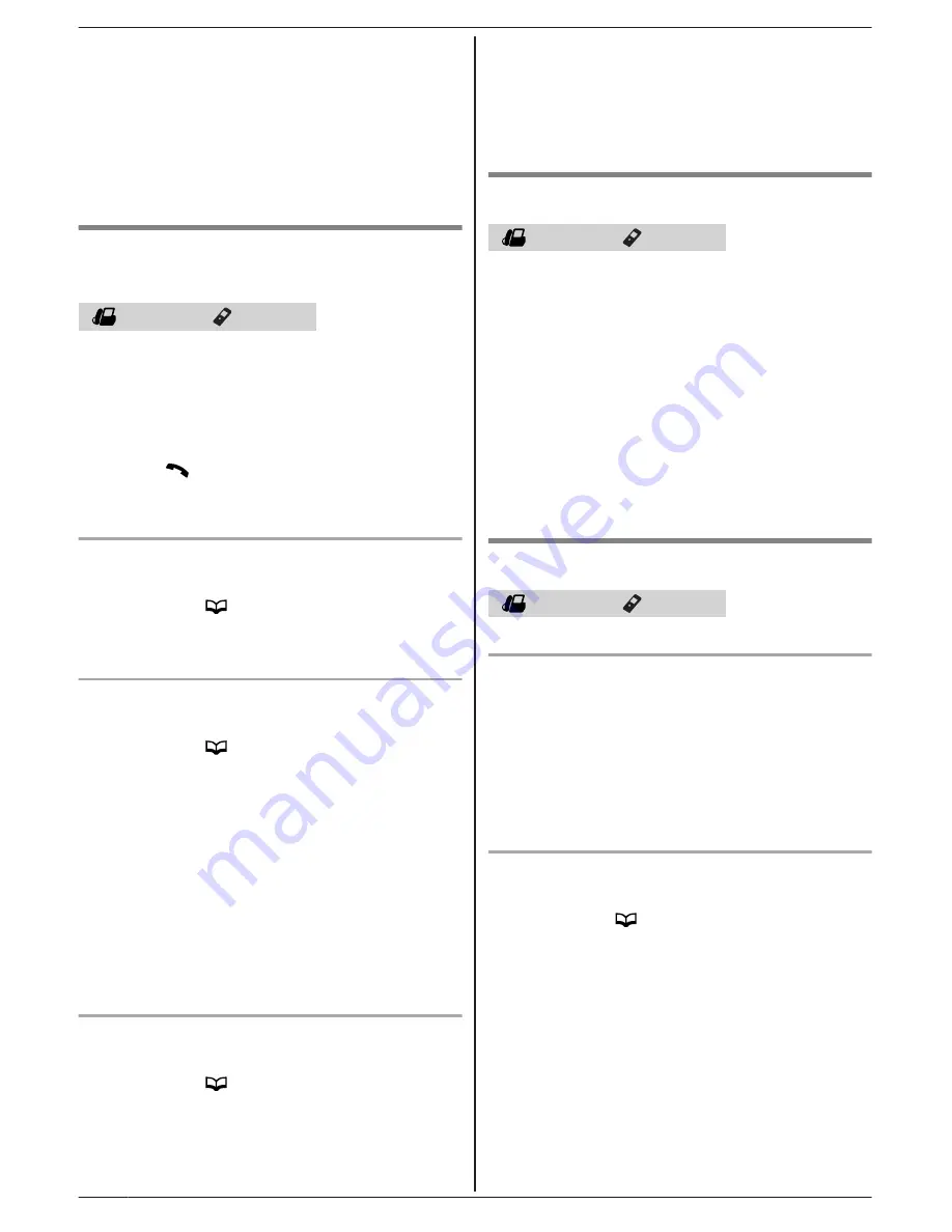 Panasonic KX-TG9472B Operating Instructions Manual Download Page 24