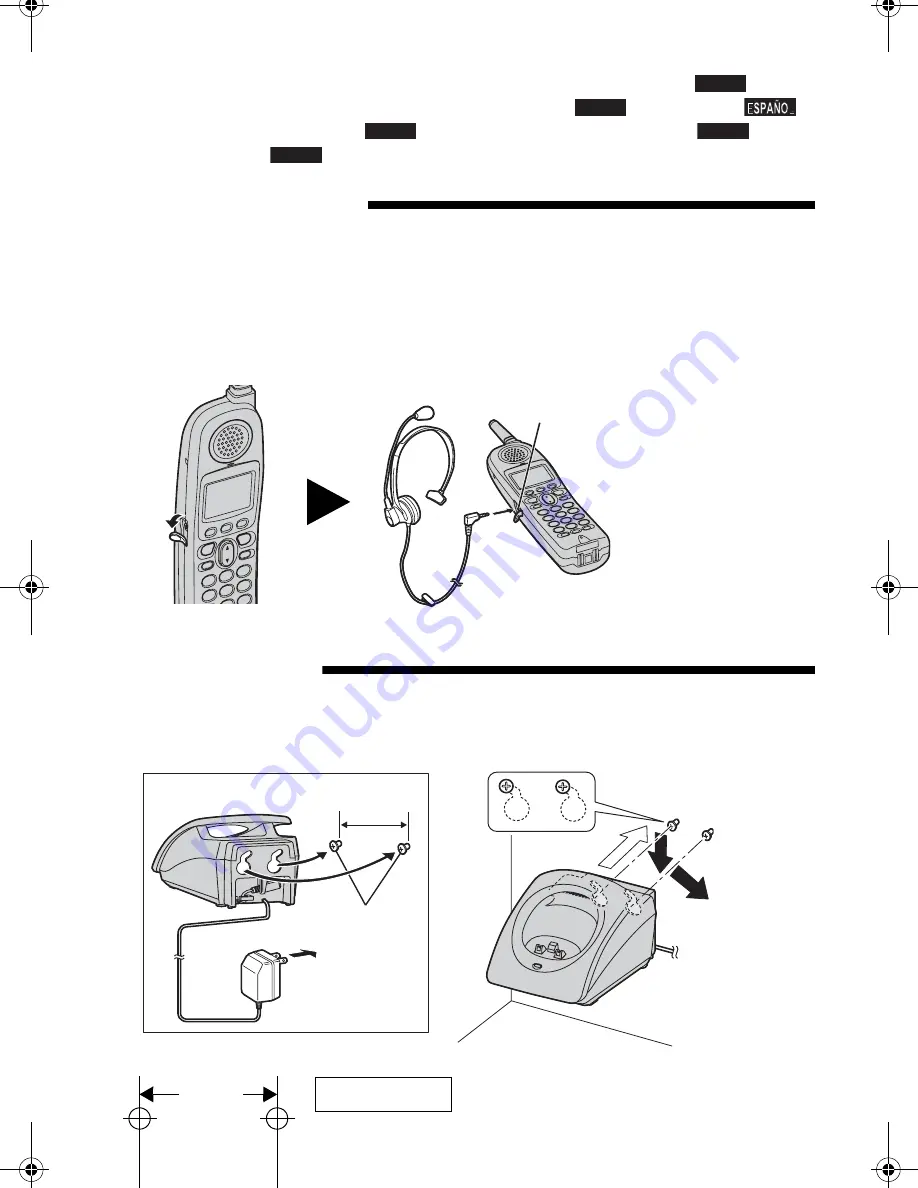 Panasonic KX-TGA520M - Accessory Handset For KX-TG5200M Series Expandable... Installation Manual Download Page 4