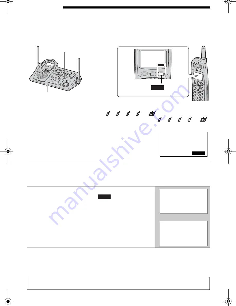 Panasonic KX-TGA520M - Accessory Handset For KX-TG5200M Series Expandable... Installation Manual Download Page 9