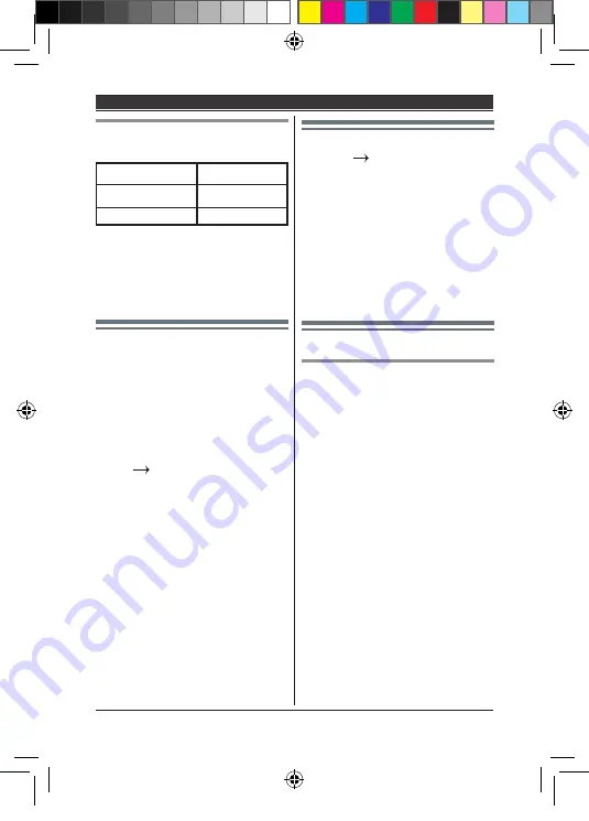 Panasonic KX-TGB110UE Operating Instructions Manual Download Page 11