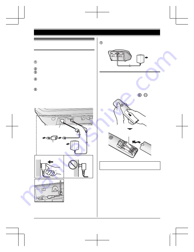 Panasonic KX-TGF242 Operating Instructions Manual Download Page 10