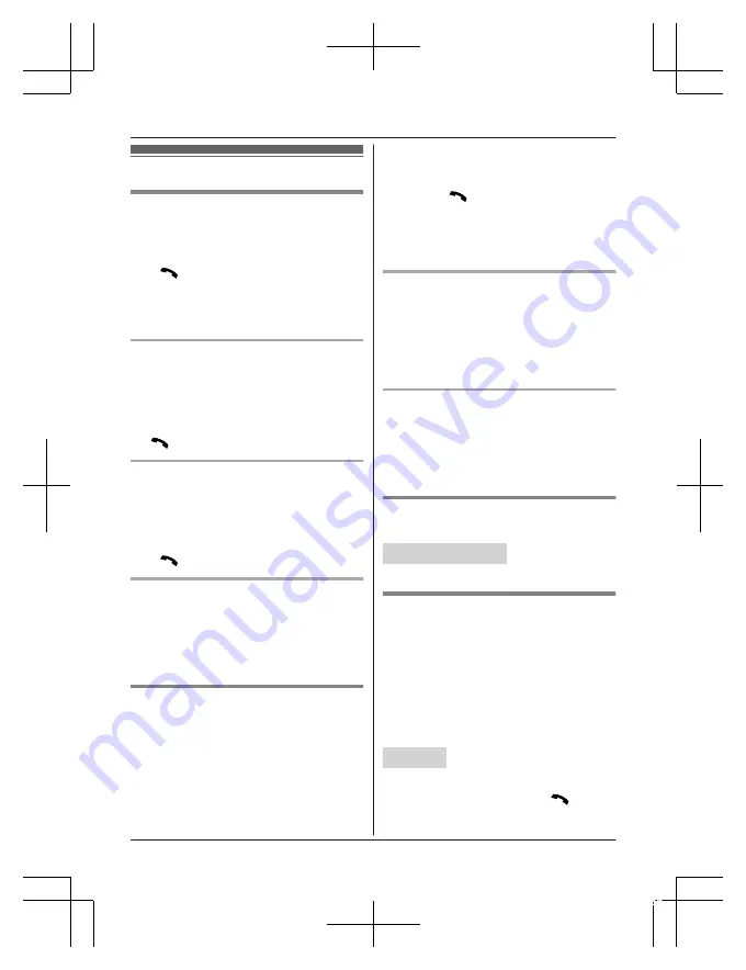 Panasonic KX-TGF242 Operating Instructions Manual Download Page 16