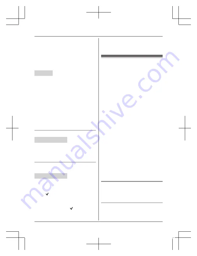 Panasonic KX-TGF242 Operating Instructions Manual Download Page 36