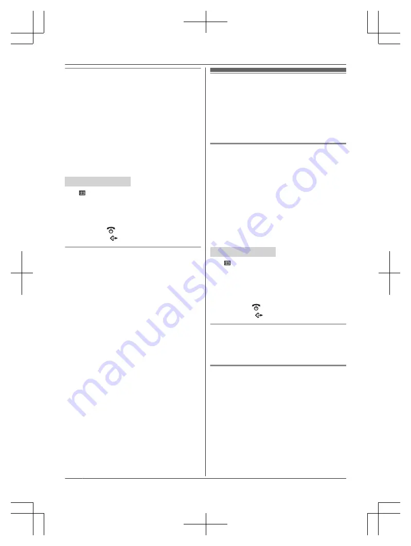 Panasonic KX-TGF320UE Operating Instructions Manual Download Page 46