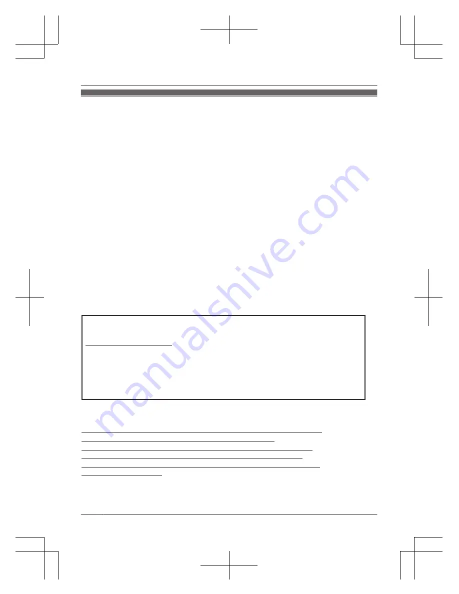 Panasonic KX-TGF340 Operating Instructions Manual Download Page 68