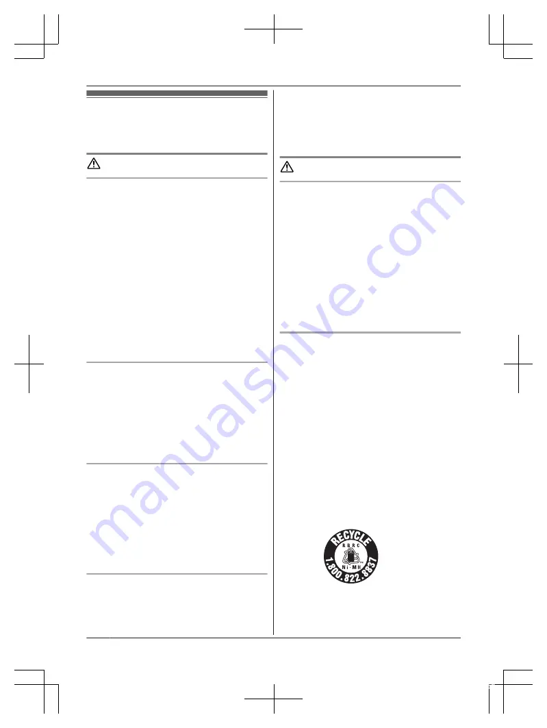 Panasonic KX-TGF352 Operating Instructions Manual Download Page 6