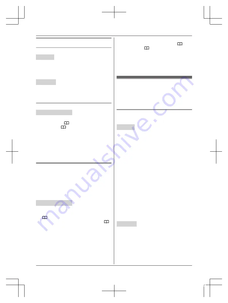 Panasonic KX-TGF352 Operating Instructions Manual Download Page 25