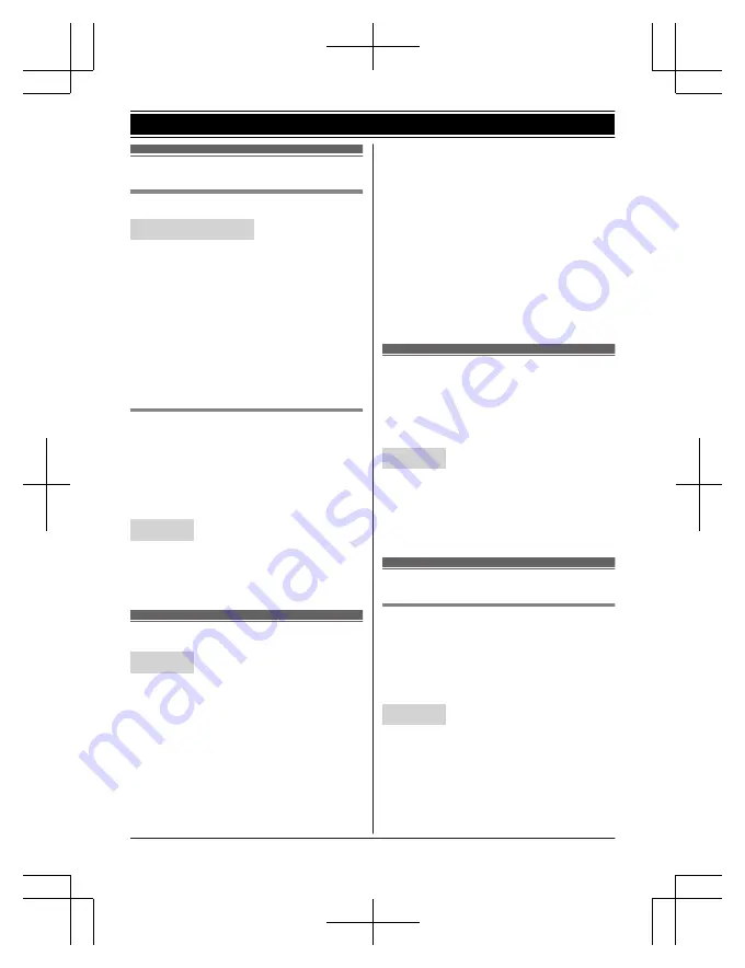 Panasonic KX-TGF770 Series Operating Instructions Manual Download Page 18