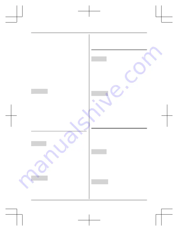 Panasonic KX-TGF770 Series Operating Instructions Manual Download Page 38