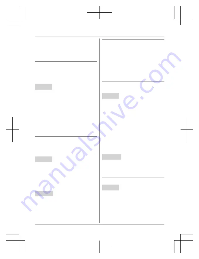 Panasonic KX-TGF770 Series Operating Instructions Manual Download Page 42