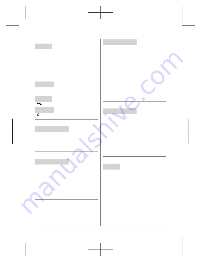 Panasonic KX-TGF770 Series Operating Instructions Manual Download Page 46